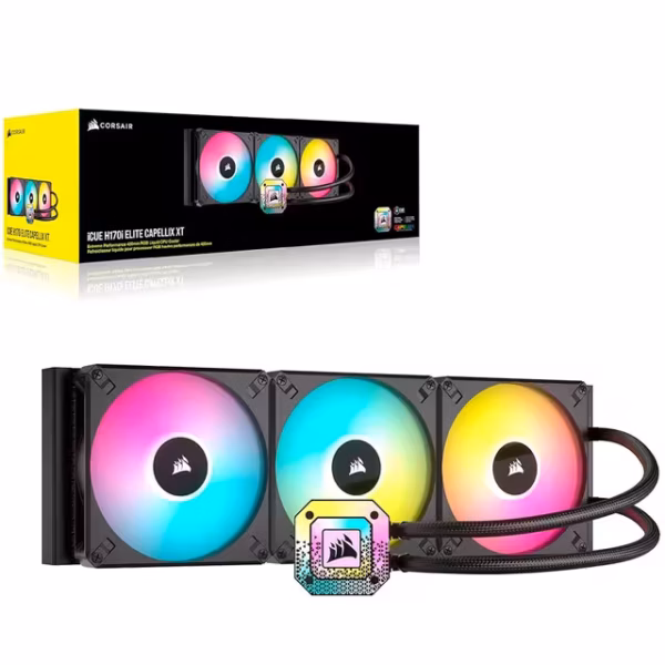 Corsair iCUE H170i ELITE CAPELLIX XT AiO Liquid CPU Cooler 420mm Garantii 6 kuud
