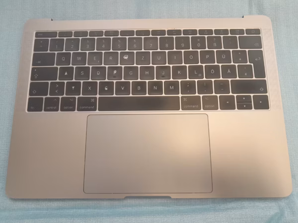Macbook Pro 13" A1708 2017 Two Thunderbolt Klaviatuur TOP Palmrest Gray *refurb*