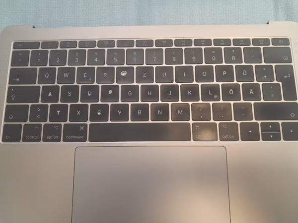 Macbook Pro 13" A1708 2017 Two Thunderbolt Klaviatuur TOP Palmrest Gray *refurb*