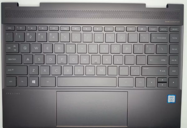 HP Spectre X360 13-ae 13.3" Palmrest Keyboard Touchpad Brown REFURB