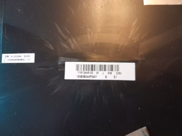 ASUS X540S Laptop LCD Cover + LCD cable refurb 15.6"