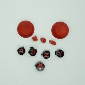 Xbox Series X/S Controller Buttons + CAPS RED *refurb*