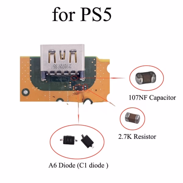 Playstation 5 / PS5 HDMI TOP 2.7k Resistor
