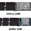 SSD Bracket pikendus 2230 -> 2280
