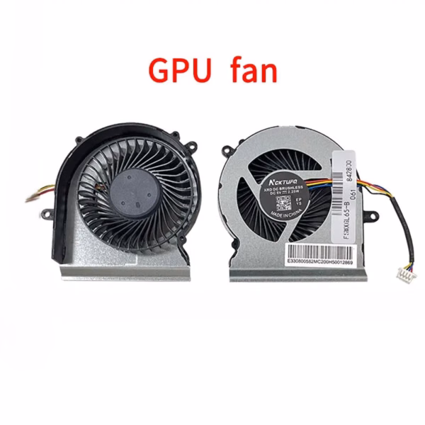 MSI GE65 Raider, GP65 & GL65 Leopard Sülearvuti ventilaatorid  (CPU + GPU)