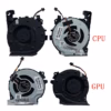 HP Pavilion Gaming 15-CX CPU GPU Ventilaatorite komplekt