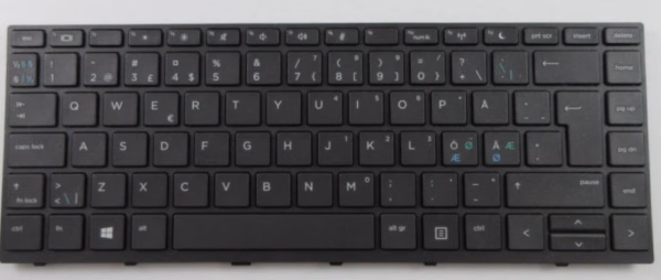 HP Probook 430 440 G5 Nordic