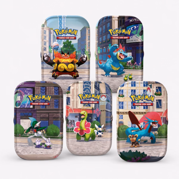Lumiose City Mini TIN Pokemon TCG: Mega Evolution Lumiose City Mini TIN